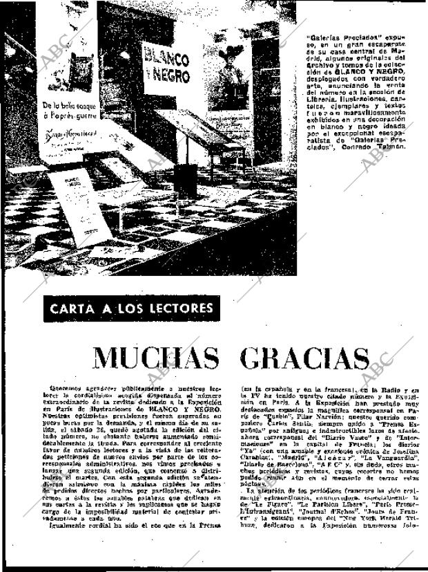 BLANCO Y NEGRO MADRID 03-12-1960 página 6