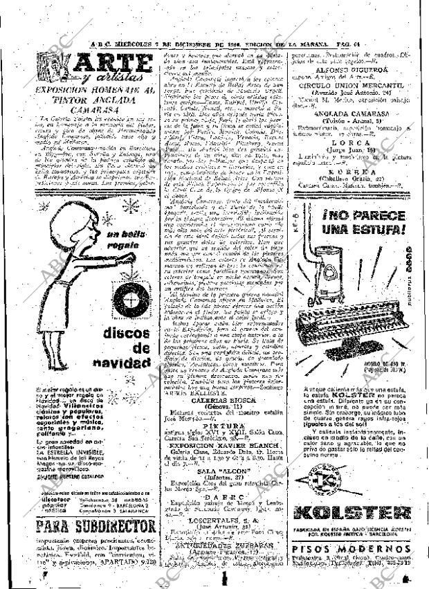 ABC MADRID 07-12-1960 página 64