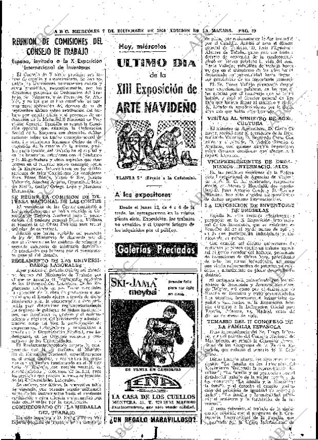 ABC MADRID 07-12-1960 página 69