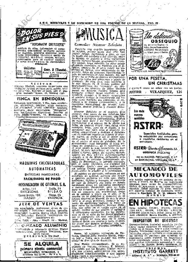 ABC MADRID 07-12-1960 página 82