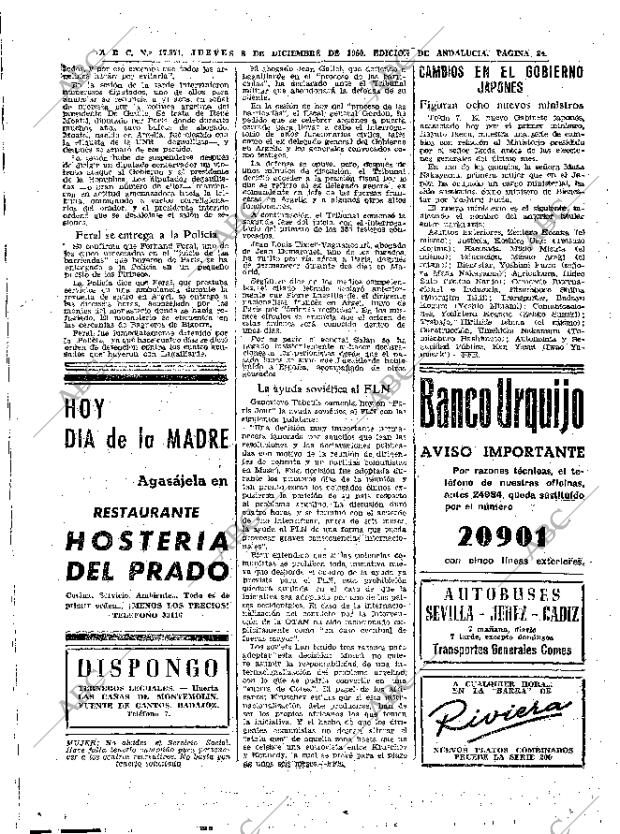 ABC SEVILLA 08-12-1960 página 24