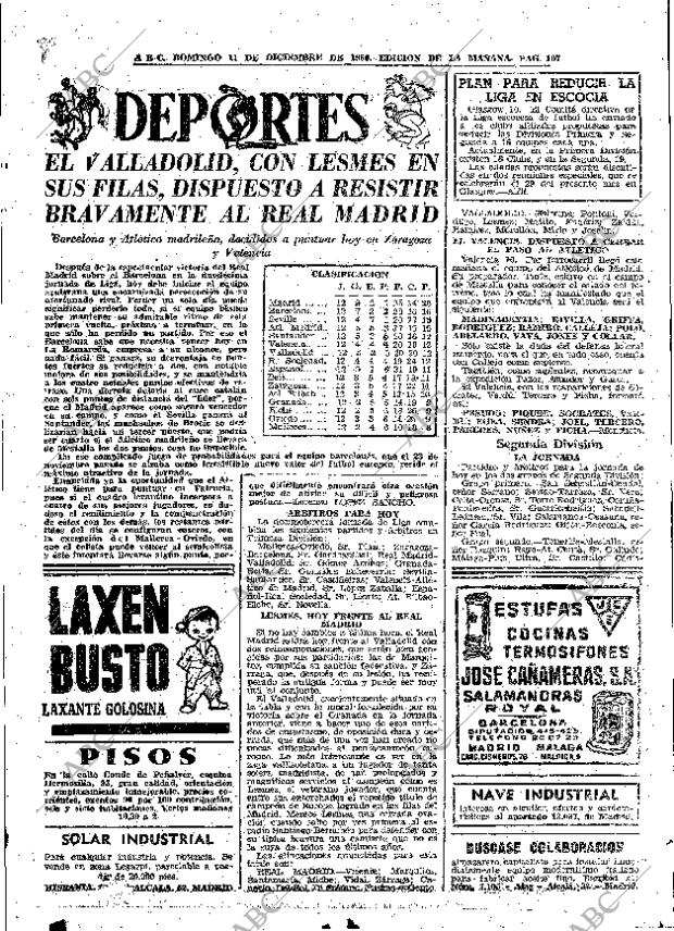 ABC MADRID 11-12-1960 página 107