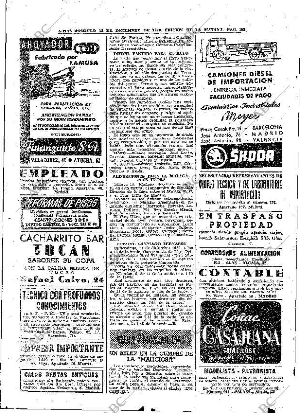 ABC MADRID 11-12-1960 página 108