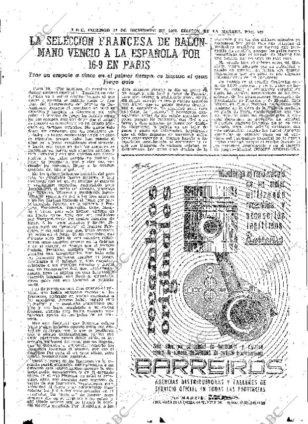 ABC MADRID 11-12-1960 página 109