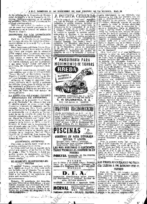 ABC MADRID 11-12-1960 página 83