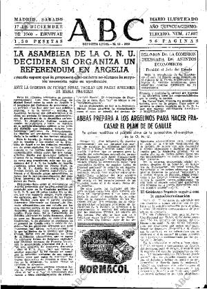 ABC MADRID 17-12-1960 página 47