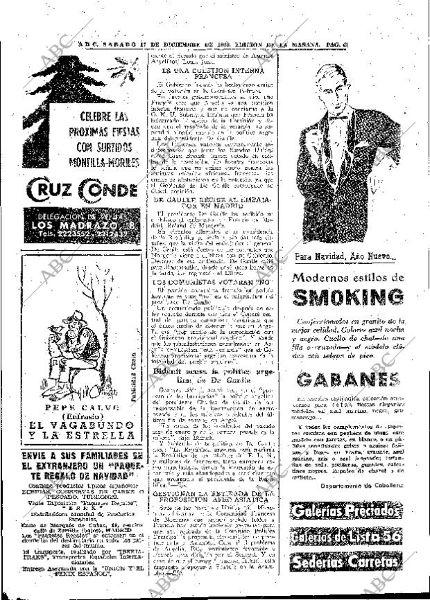 ABC MADRID 17-12-1960 página 48