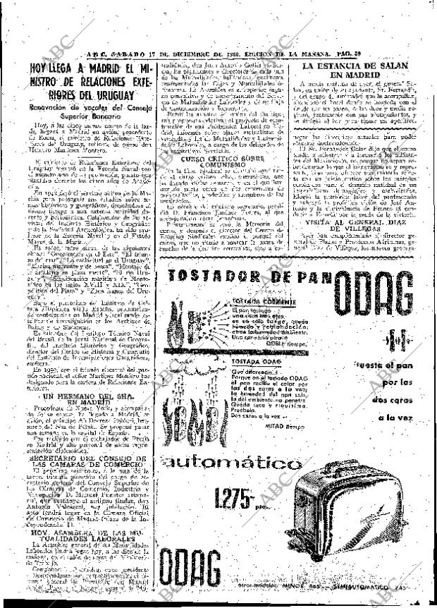 ABC MADRID 17-12-1960 página 59