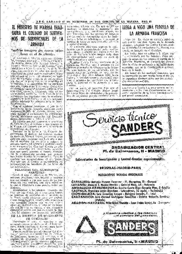ABC MADRID 17-12-1960 página 61