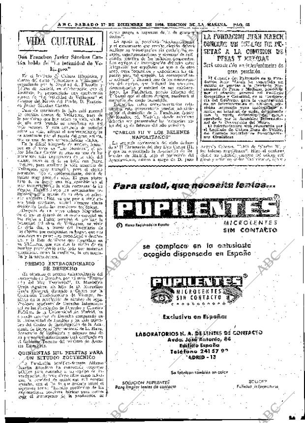 ABC MADRID 17-12-1960 página 65