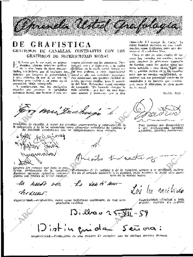 BLANCO Y NEGRO MADRID 17-12-1960 página 112