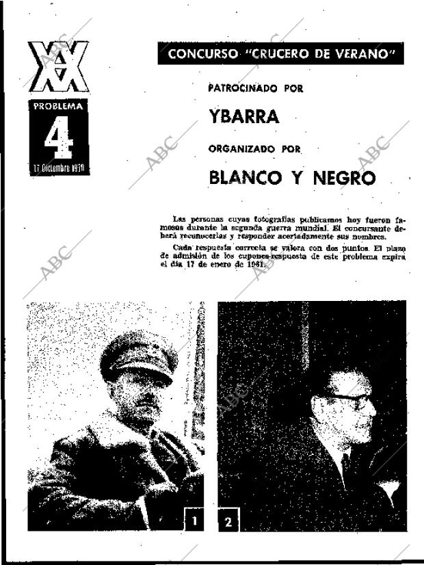 BLANCO Y NEGRO MADRID 17-12-1960 página 58