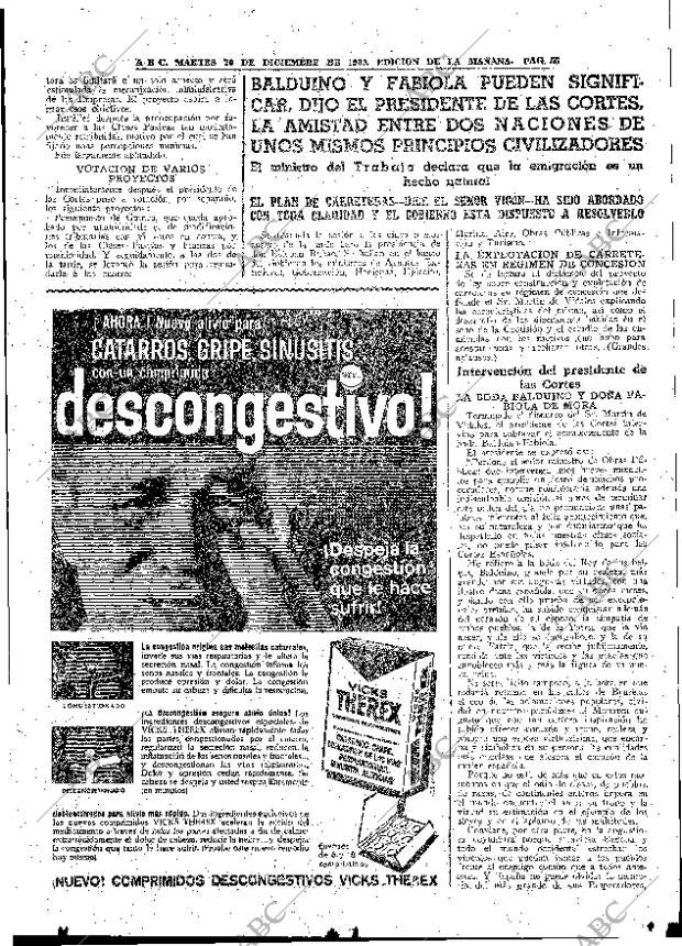 ABC MADRID 20-12-1960 página 49