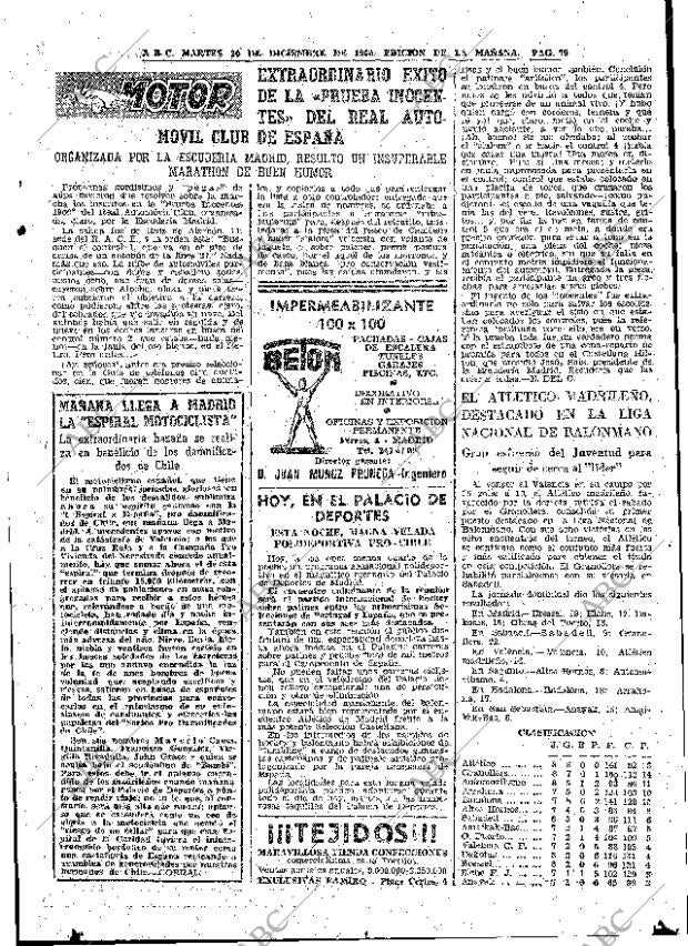 ABC MADRID 20-12-1960 página 73