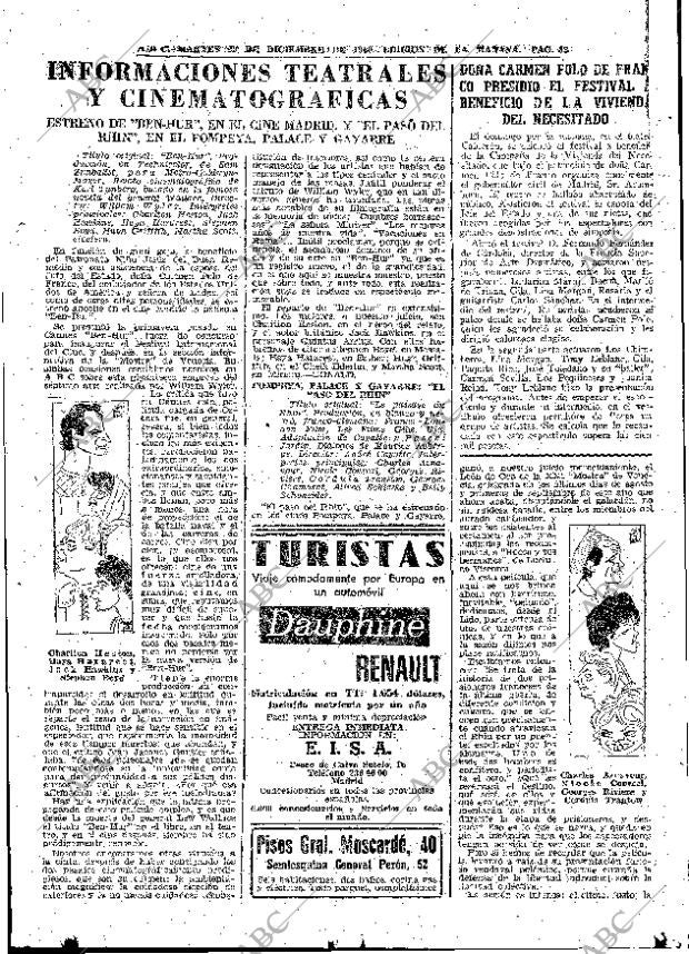 ABC MADRID 20-12-1960 página 77