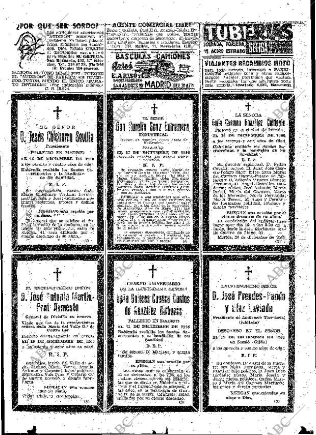 ABC MADRID 20-12-1960 página 87