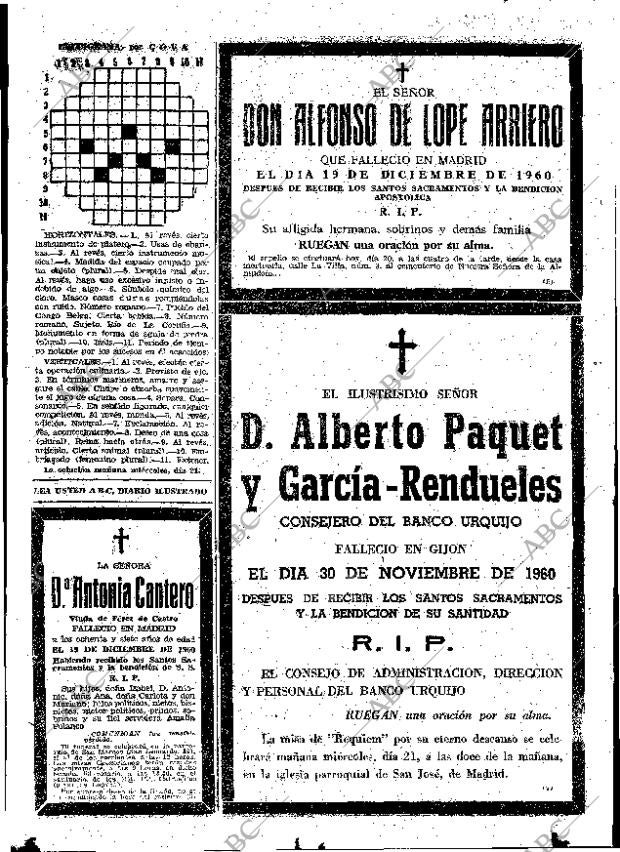 ABC MADRID 20-12-1960 página 88