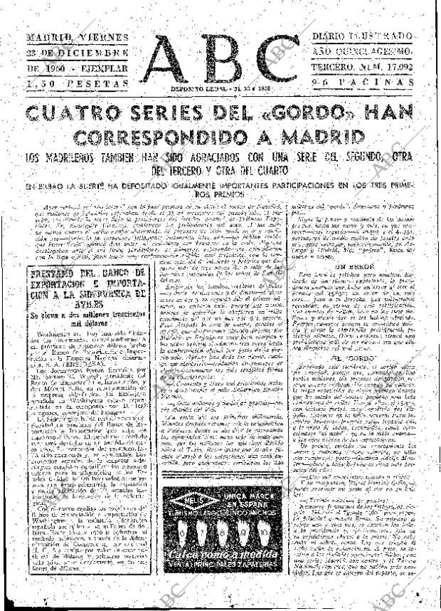 ABC MADRID 23-12-1960 página 47