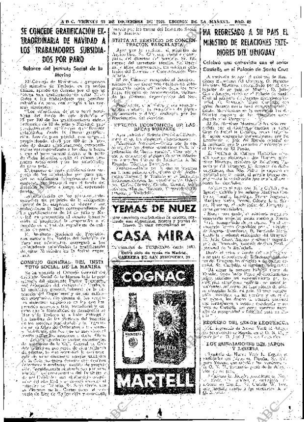 ABC MADRID 23-12-1960 página 69