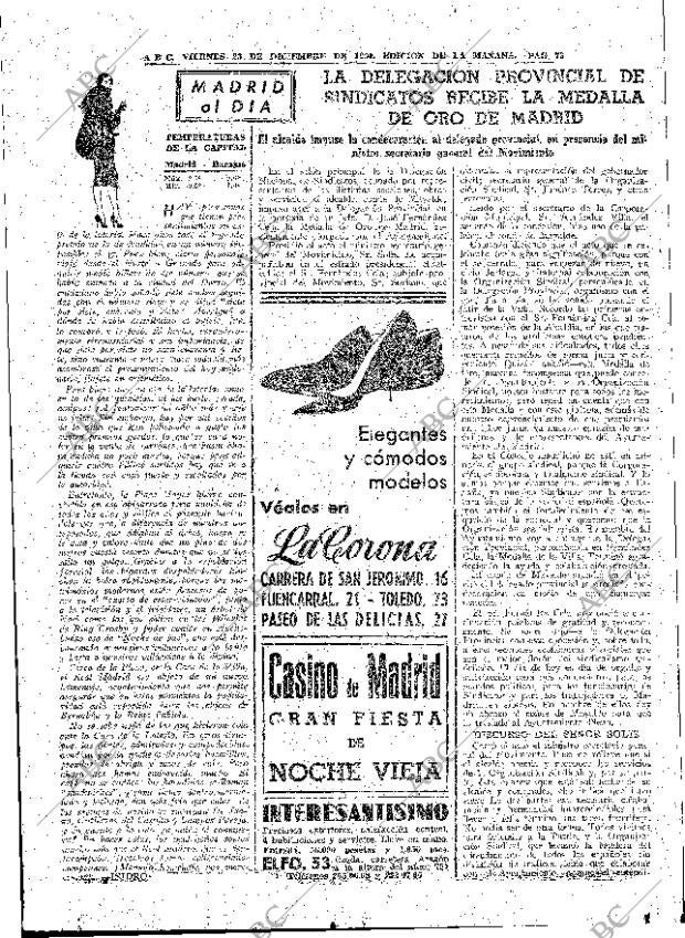 ABC MADRID 23-12-1960 página 73