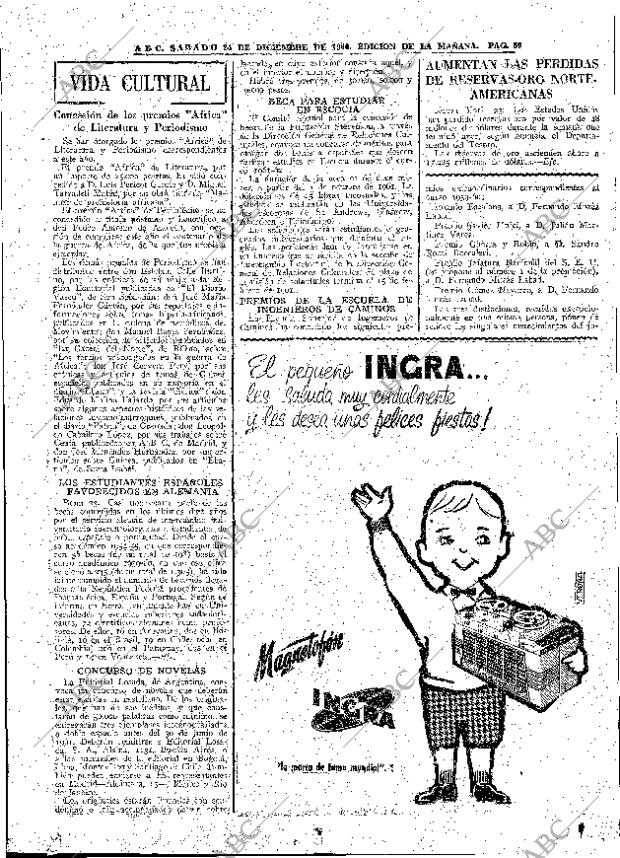 ABC MADRID 24-12-1960 página 59