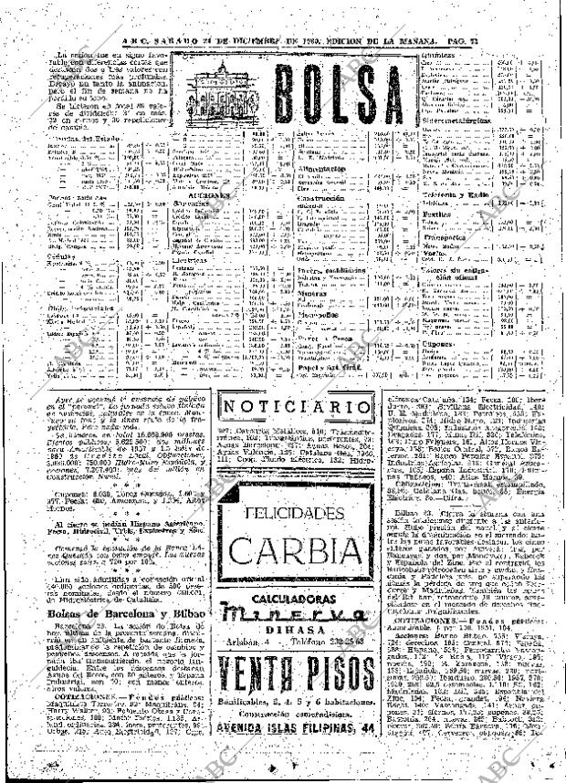 ABC MADRID 24-12-1960 página 73