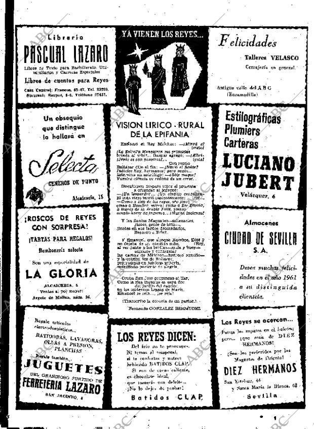 ABC SEVILLA 29-12-1960 página 18