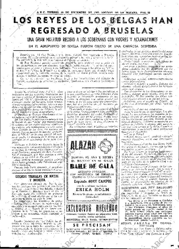 ABC MADRID 30-12-1960 página 55