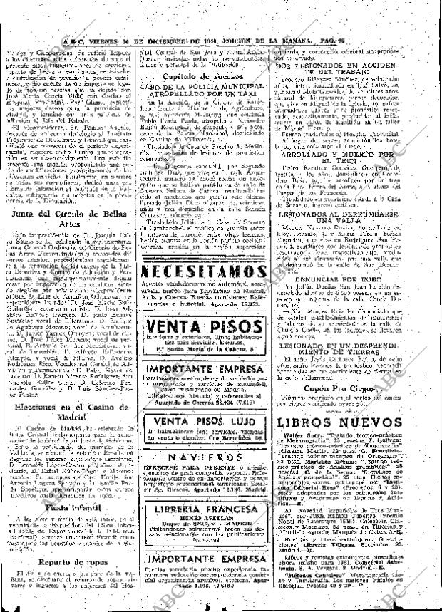 ABC MADRID 30-12-1960 página 66