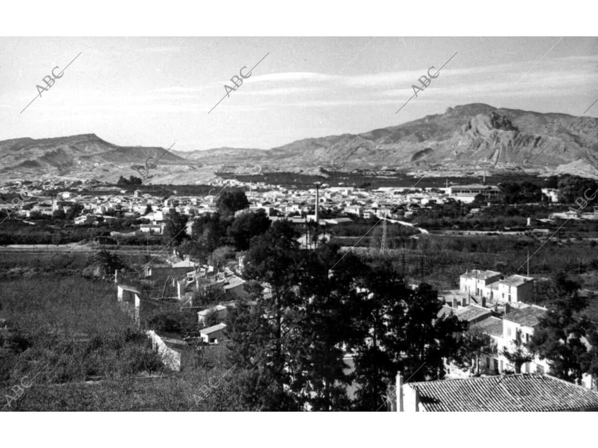 Vista del pueblo Archena (Murcia) Archivo ABC