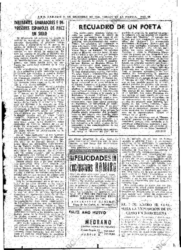 ABC MADRID 31-12-1960 página 65