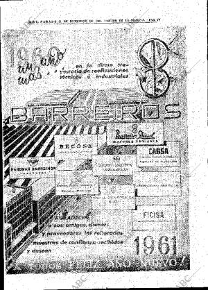 ABC MADRID 31-12-1960 página 70