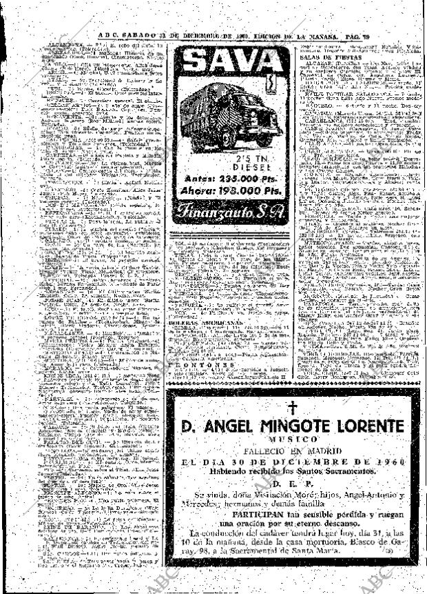 ABC MADRID 31-12-1960 página 79