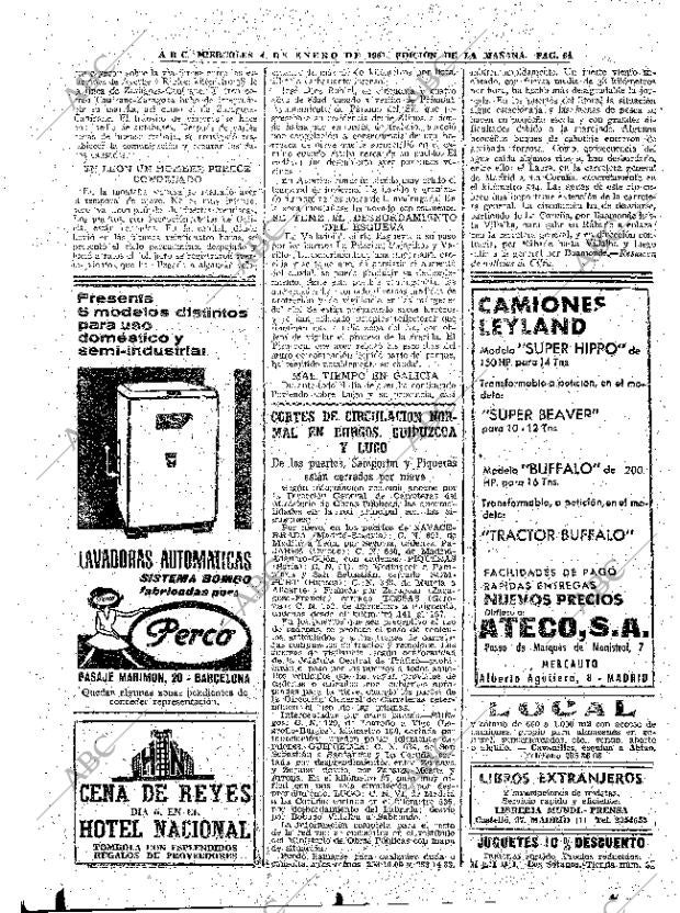 ABC MADRID 04-01-1961 página 64