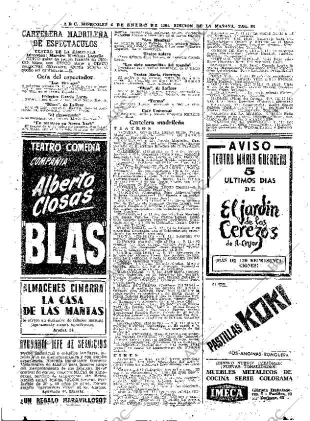 ABC MADRID 04-01-1961 página 82