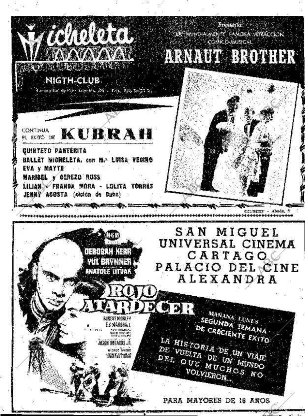 ABC MADRID 08-01-1961 página 52