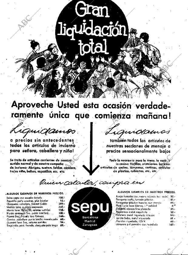 ABC MADRID 08-01-1961 página 59