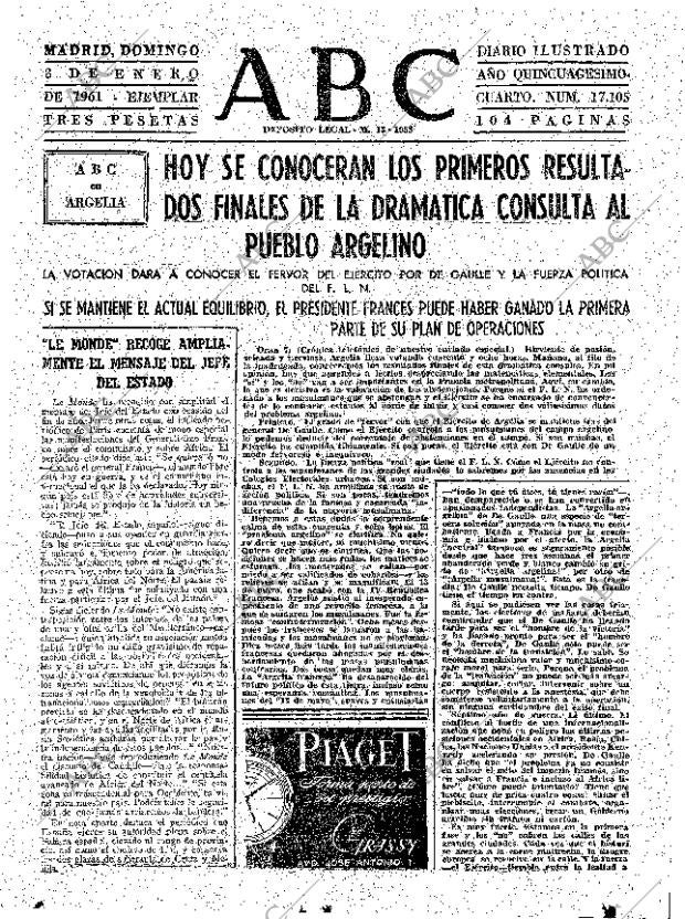 ABC MADRID 08-01-1961 página 63