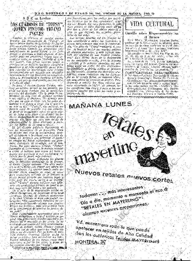 ABC MADRID 08-01-1961 página 79