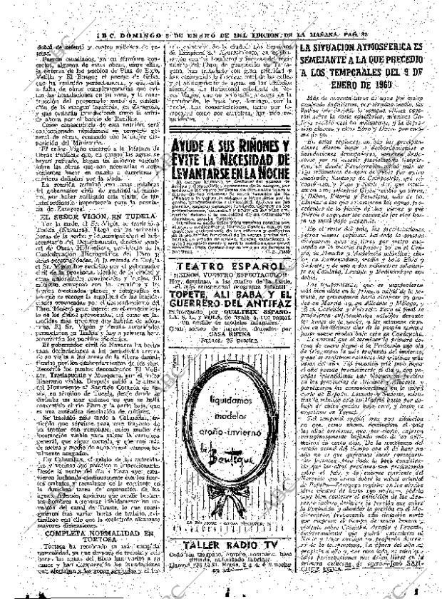 ABC MADRID 08-01-1961 página 82