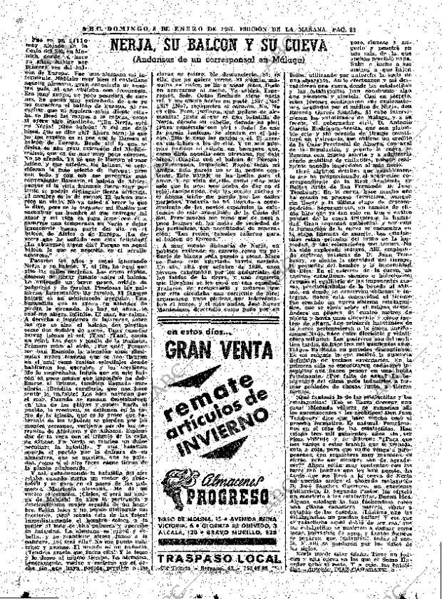 ABC MADRID 08-01-1961 página 83