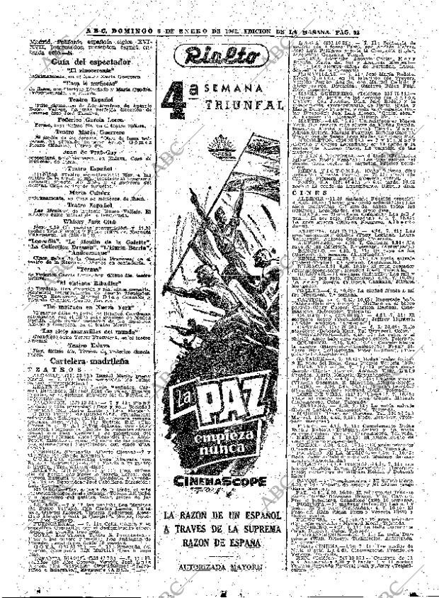 ABC MADRID 08-01-1961 página 92
