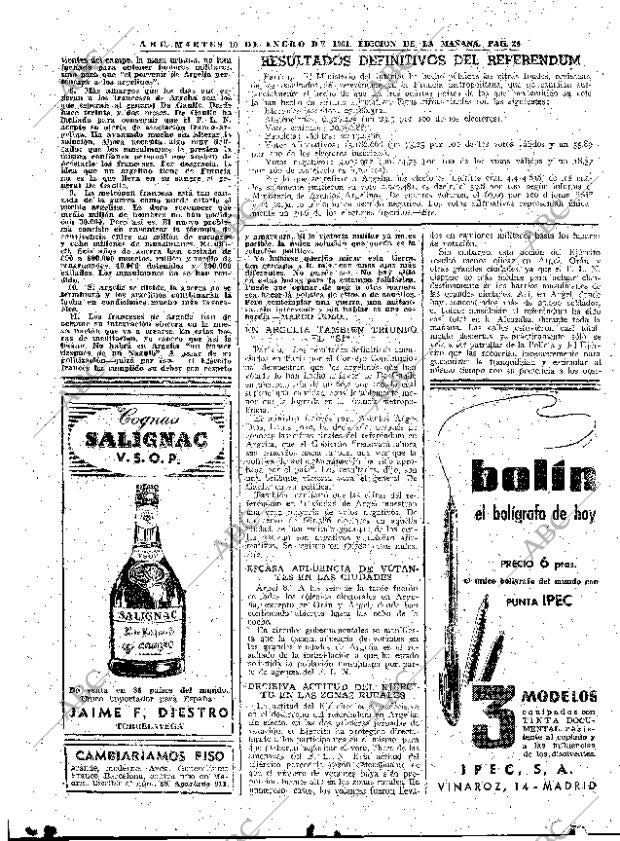 ABC MADRID 10-01-1961 página 24