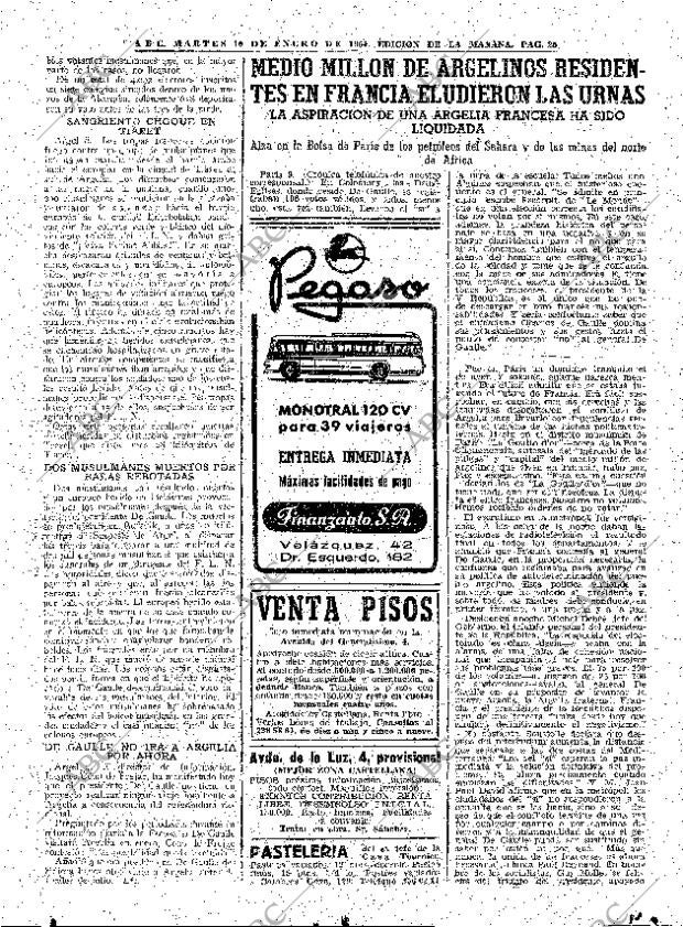 ABC MADRID 10-01-1961 página 25