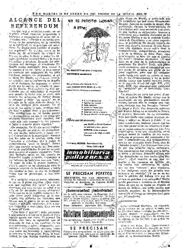 ABC MADRID 10-01-1961 página 30