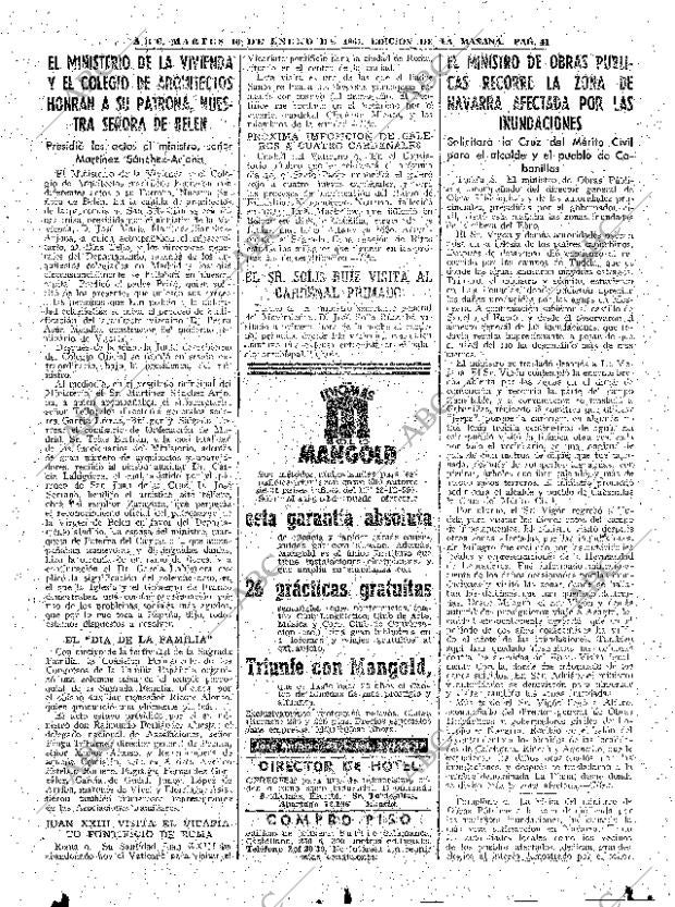 ABC MADRID 10-01-1961 página 41