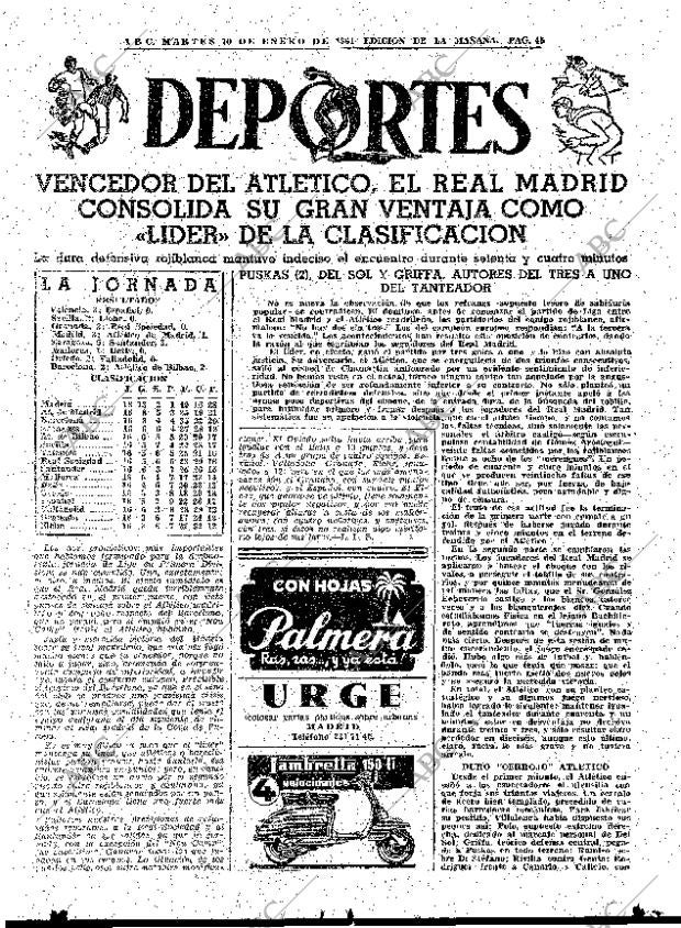 ABC MADRID 10-01-1961 página 45