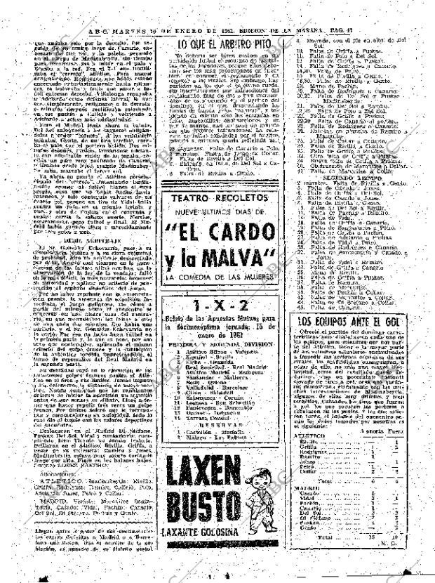 ABC MADRID 10-01-1961 página 47