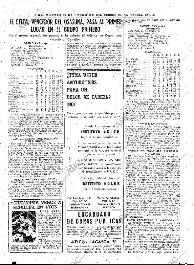 ABC MADRID 10-01-1961 página 49