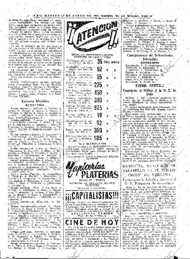 ABC MADRID 10-01-1961 página 50